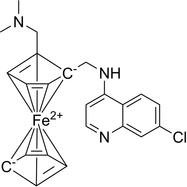 Ferroquine Chemical Structure