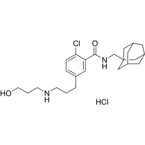 AZD9056 hydrochloride Chemical Structure