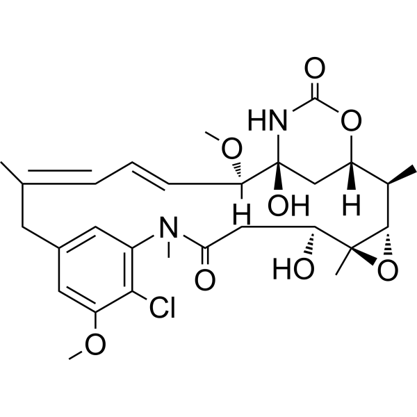 Maytansinol Chemical Structure
