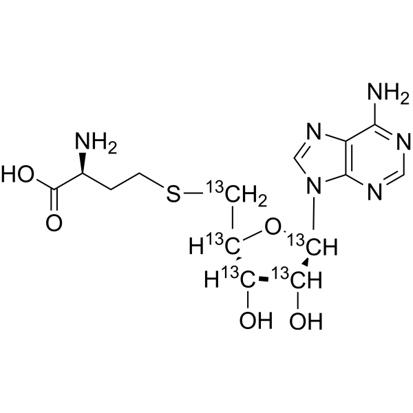 SAH-13C5 Chemical Structure