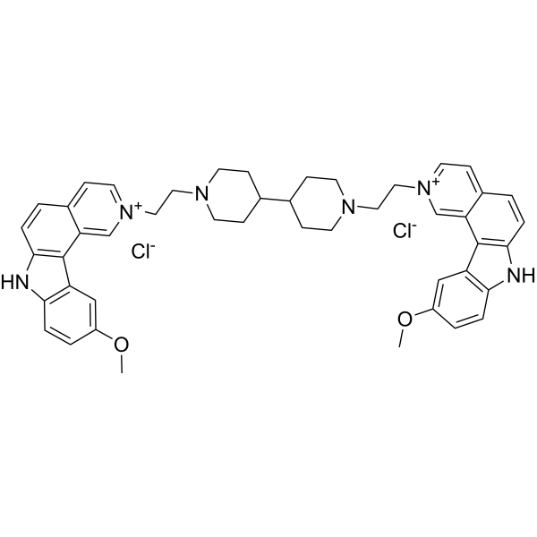 Ditercalinium chloride Chemical Structure