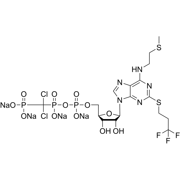 Cangrelor tetrasodium Chemical Structure