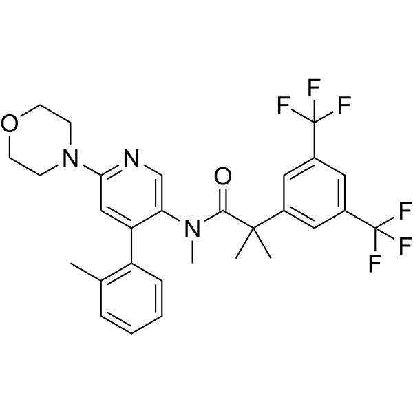 Befetupitant Chemical Structure