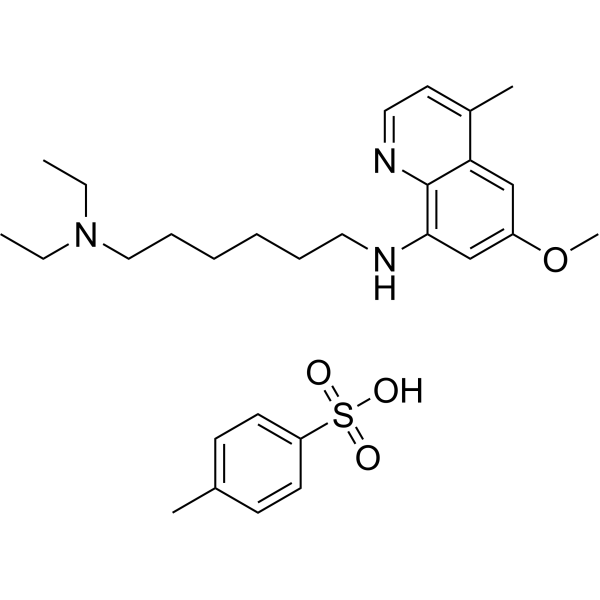 Sitamaquine tosylate Chemical Structure