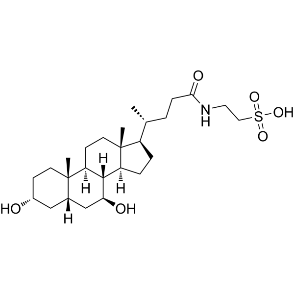Tauroursodeoxycholate Chemical Structure