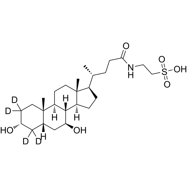 Tauroursodeoxycholate-d4