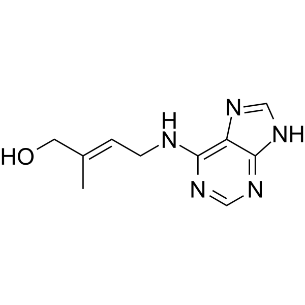 trans-Zeatin Chemical Structure