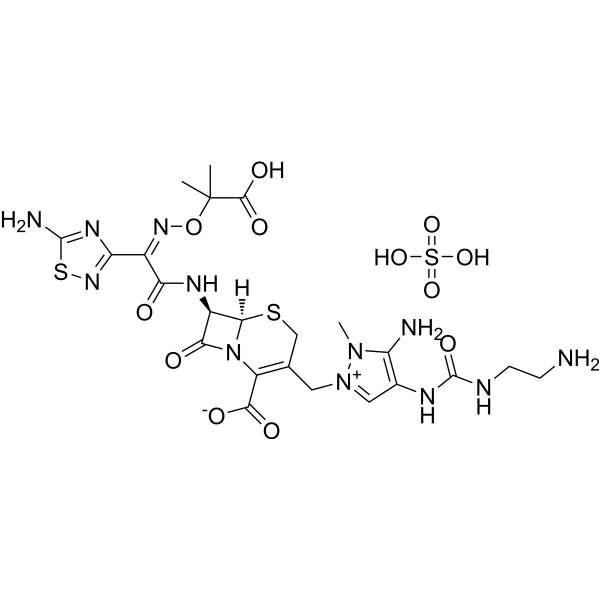 Ceftolozane sulfate Chemical Structure