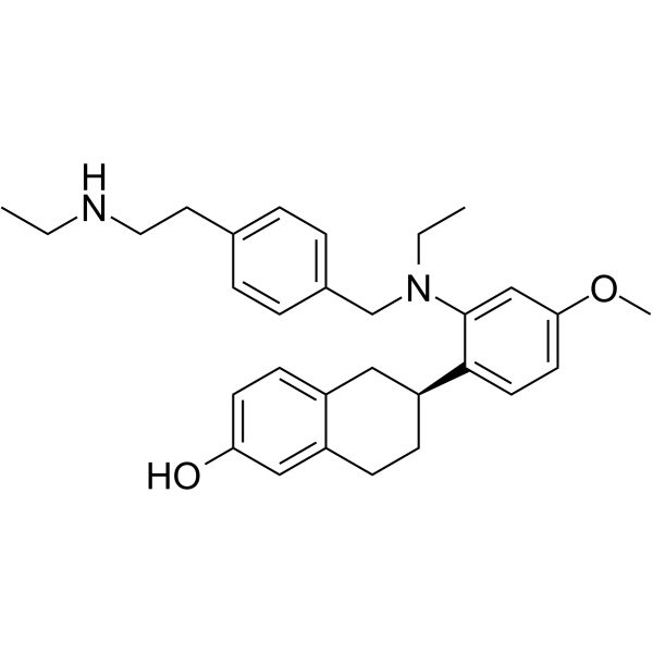 Elacestrant (S enantiomer) Chemical Structure