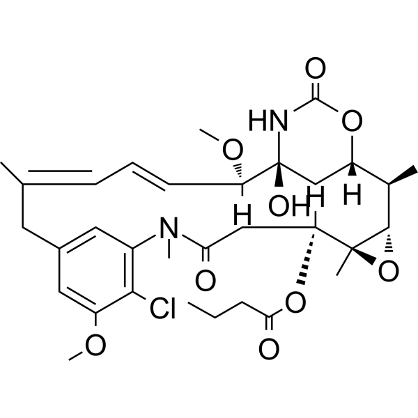Ansamitocin P 3' Chemical Structure