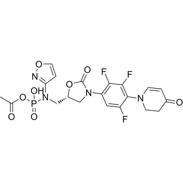 Contezolid acefosamil Chemical Structure