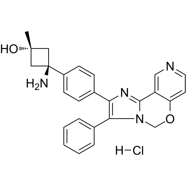 Pifusertib hydrochloride Chemical Structure
