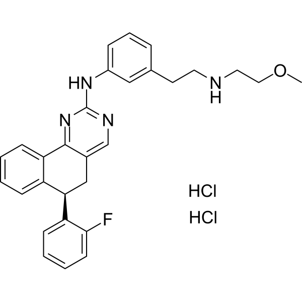Derazantinib dihydrochloride Chemical Structure