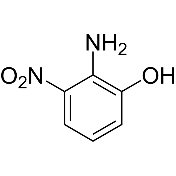 2-Amino-3-hydroxynitrobenzene Chemical Structure