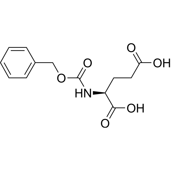 N-Carbobenzoxy-L-glutamic acid  Chemical Structure