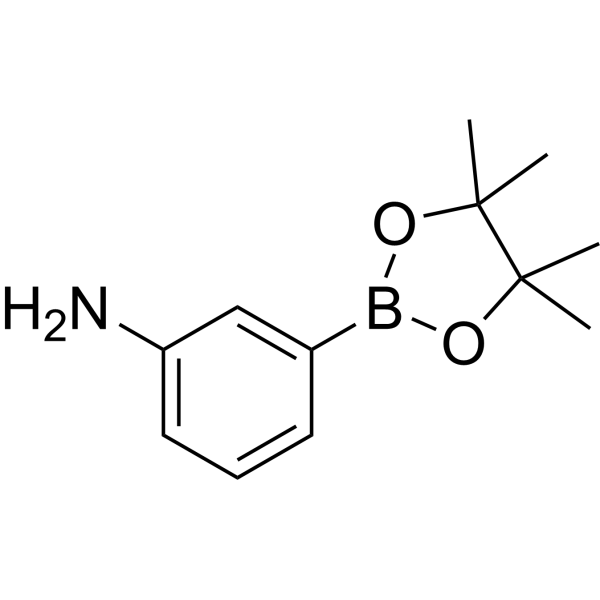 3-(4,4,5,5-Tetramethyl-1,3,2-dioxaborolan-2-yl)aniline Chemical Structure