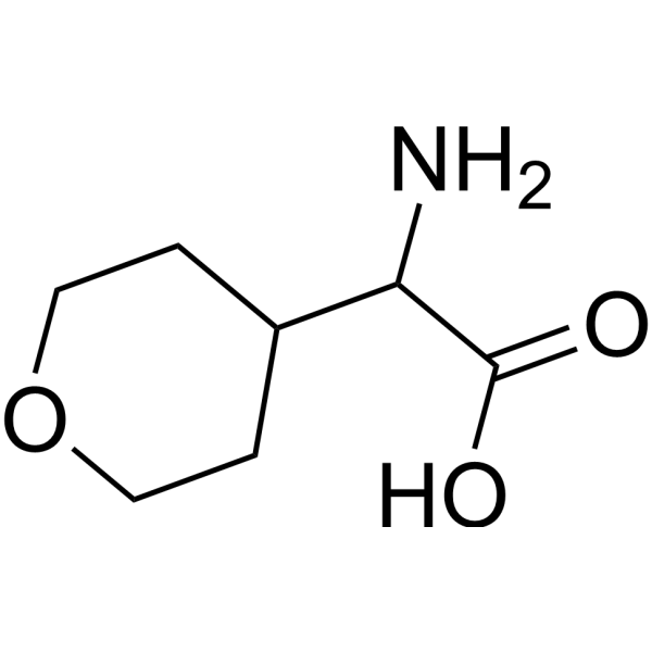 2-(Tetrahydropyran-4-yl)glycine Chemical Structure