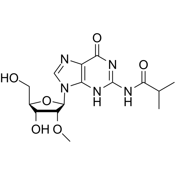 N2-Isobutyryl-2'-O-methylguanosine Chemical Structure