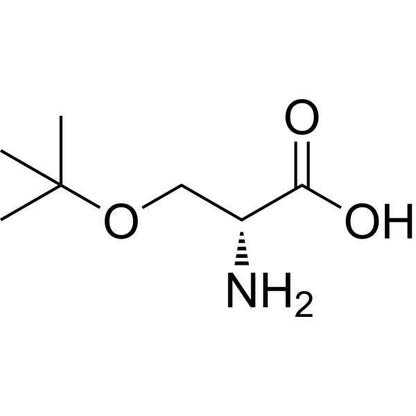 H-D-SER(TBU)-OH Chemical Structure