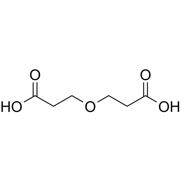 Bis-PEG1-acid Chemical Structure