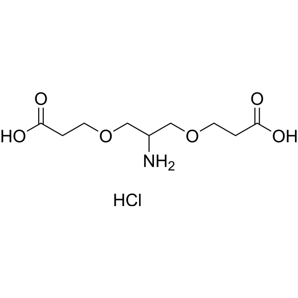 2-Amino-1,3-bis(carboxylethoxy)propane hydrochloride Chemical Structure
