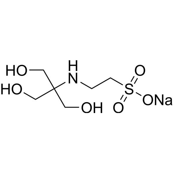 TES sodium Chemical Structure
