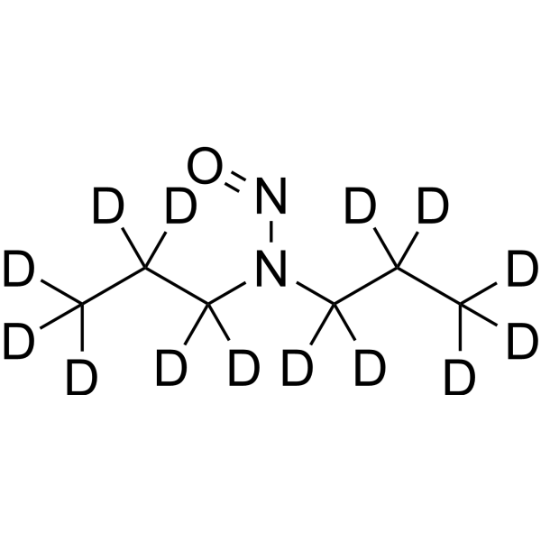 N-Nitrosodipropylamine-d<sub>14</sub> Chemical Structure
