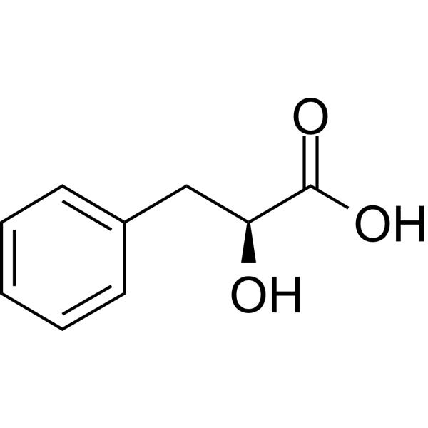 (S)-2-Hydroxy-3-phenylpropanoic acid Chemical Structure