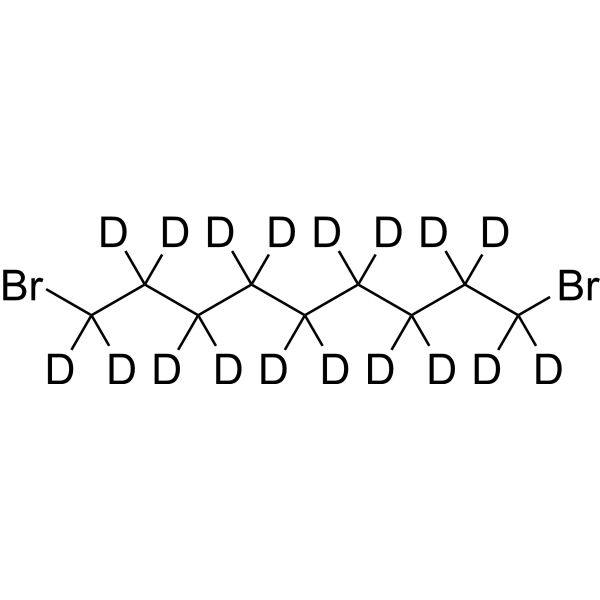 1,9-Dibromononane-d<sub>18</sub> Chemical Structure