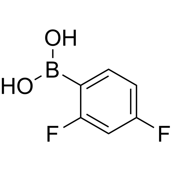 2,4-Difluorophenylboronic acid Chemical Structure