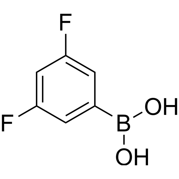 3,5-Difluorophenylboronic acid Chemical Structure