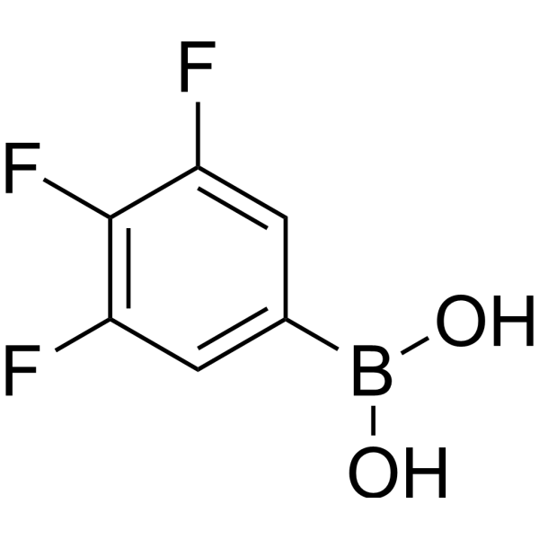 3,4,5-Trifluorophenylboronic acid Chemical Structure