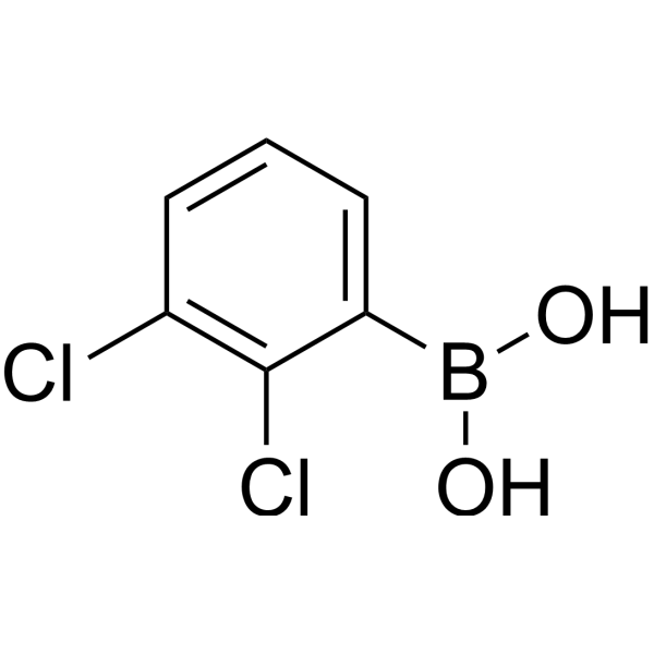 2,3-Dichlorophenylboronic acid Chemical Structure