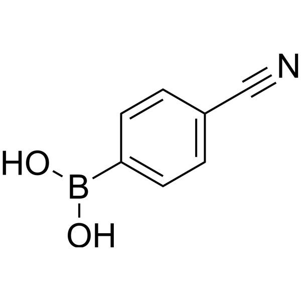 4-Cyanobenzeneboronic acid Chemical Structure