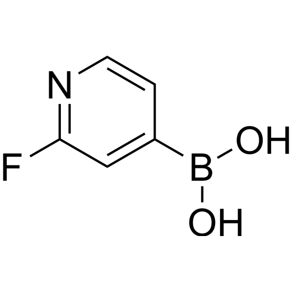 2-Fluoropyridine-4-boronic acid Chemical Structure