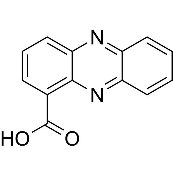 Phenazine-1-carboxylic acid Chemical Structure