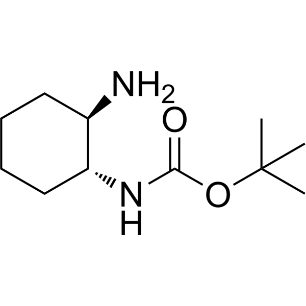 (1R,2R)-N-Boc-1,2-cyclohexanediamine Chemical Structure