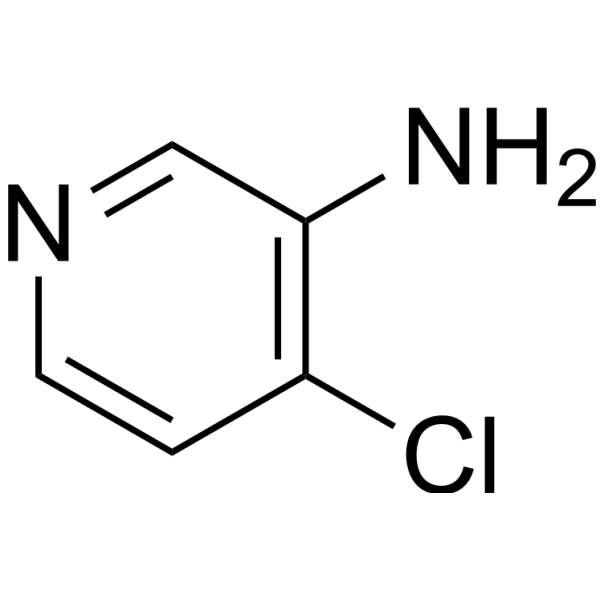 3-Amino-4-chloropyridine Chemical Structure