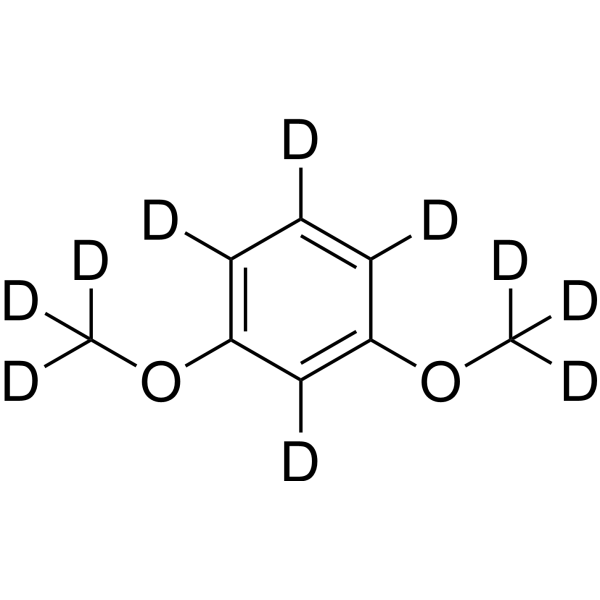 1,3-Dimethoxybenzene-d<sub>10</sub> Chemical Structure