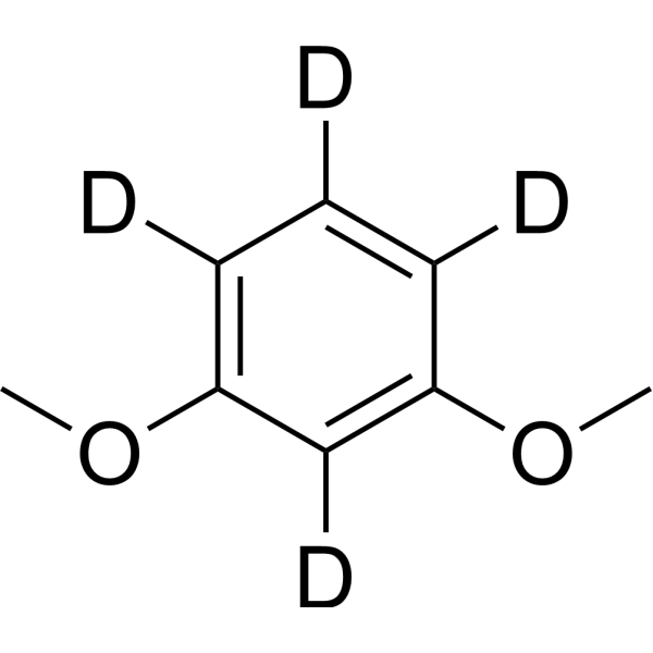 1,3-Dimethoxybenzene-d<sub>4</sub> Chemical Structure
