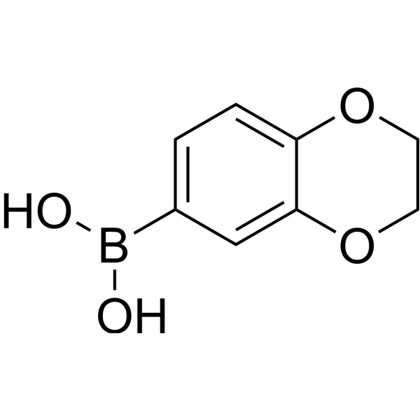 1,4-Benzodioxane-6-boronic acid Chemical Structure