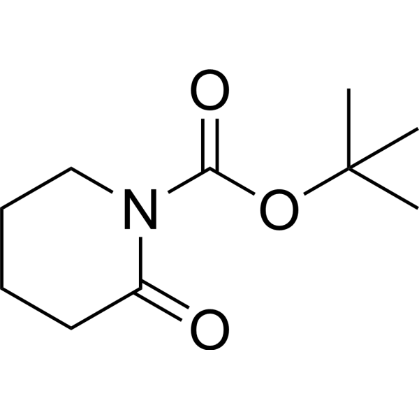 1-Boc-2-Piperidone Chemical Structure