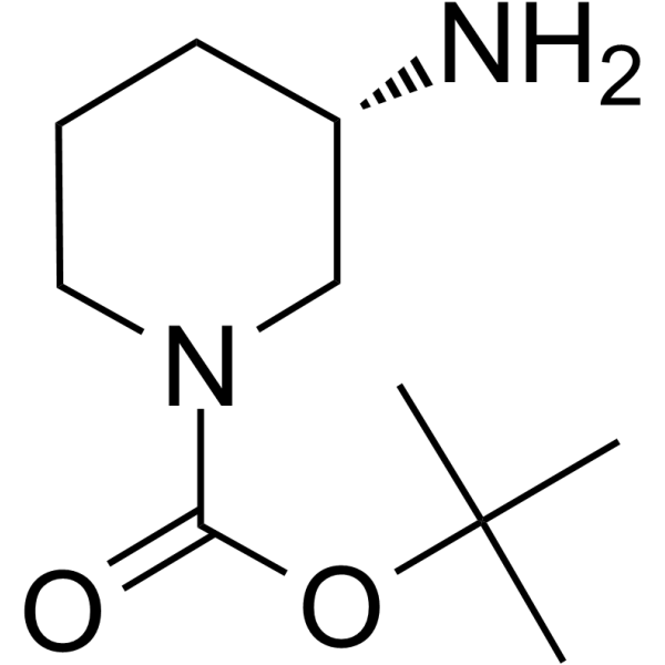(S)-1-Boc-3-aminopiperidine Chemical Structure