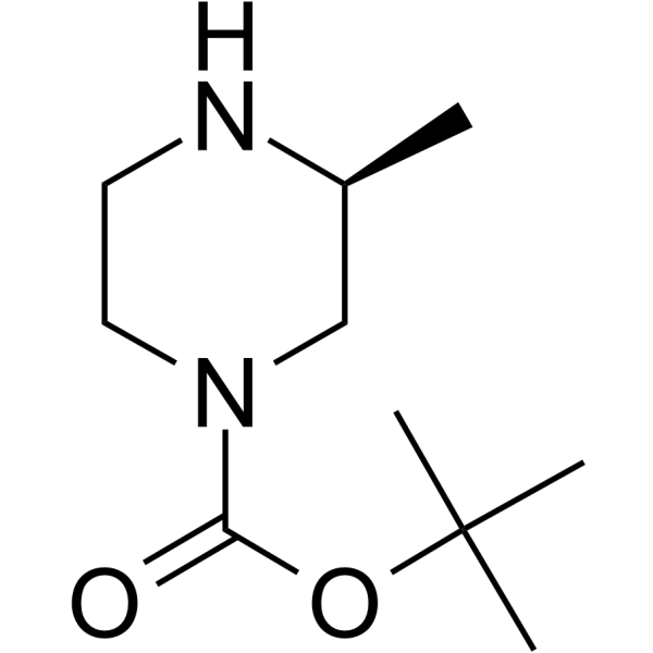 (S)-1-Boc-3-methylpiperazine Chemical Structure