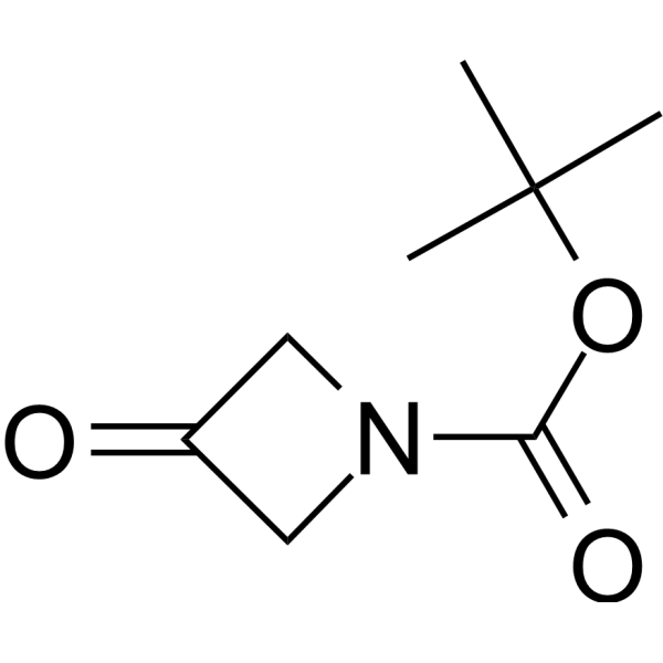 tert-Butyl 3-oxoazetidine-1-carboxylate Chemical Structure