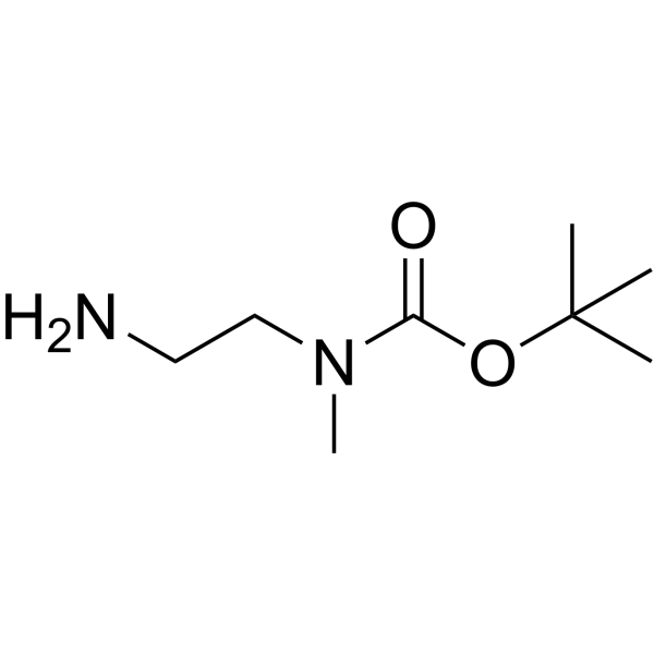 N-Boc-N-methylethylenediamine Chemical Structure
