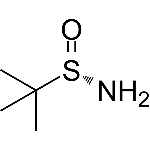 (S)-(-)-tert-Butylsulfinamide Chemical Structure