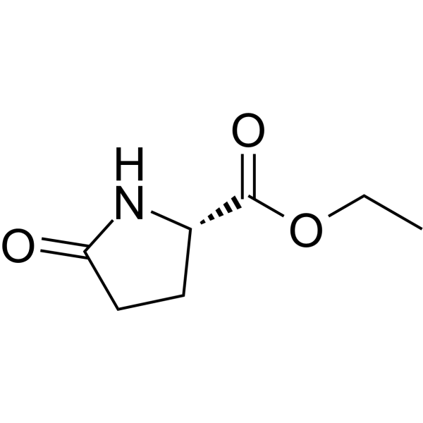 L-Pyroglutamic acid ethyl ester Chemical Structure