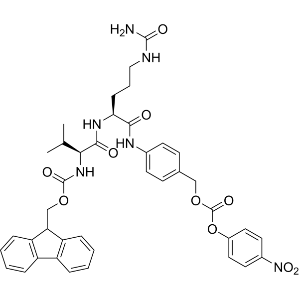Fmoc-Val-Cit-PAB-PNP Chemical Structure