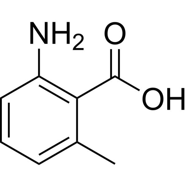 2-Amino-6-methylbenzoic acid Chemical Structure